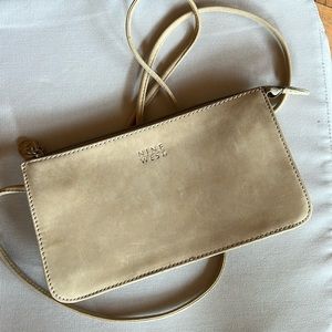 Nine West Cross Body suede purse